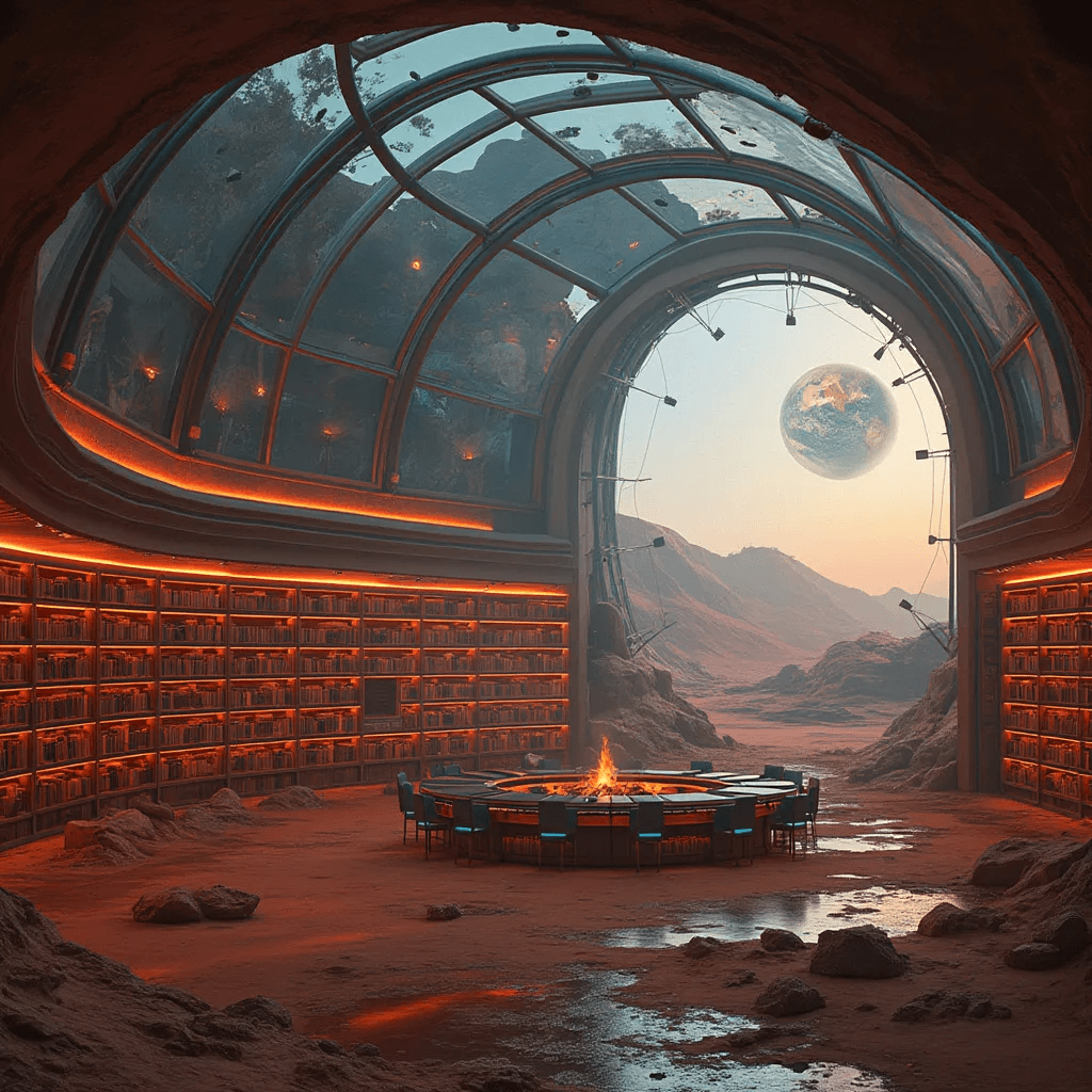 The Last Library on Mars - Free bedtime stories for adults The Last Library on Mars - Free bedtime stories for adults